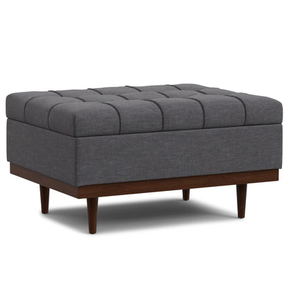 Mariah - Coffee Table Storage Ottoman - Gray