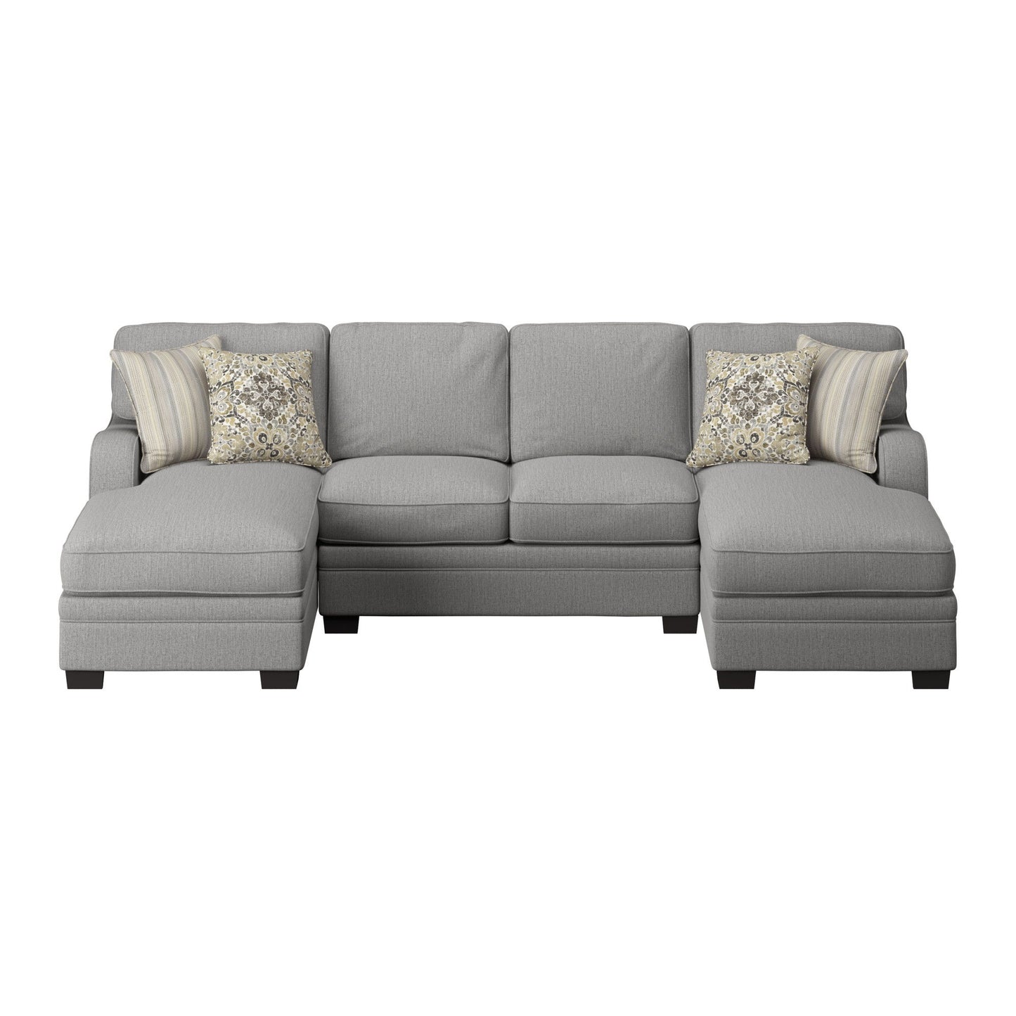 Berza - U Shaped Sectional - Gray