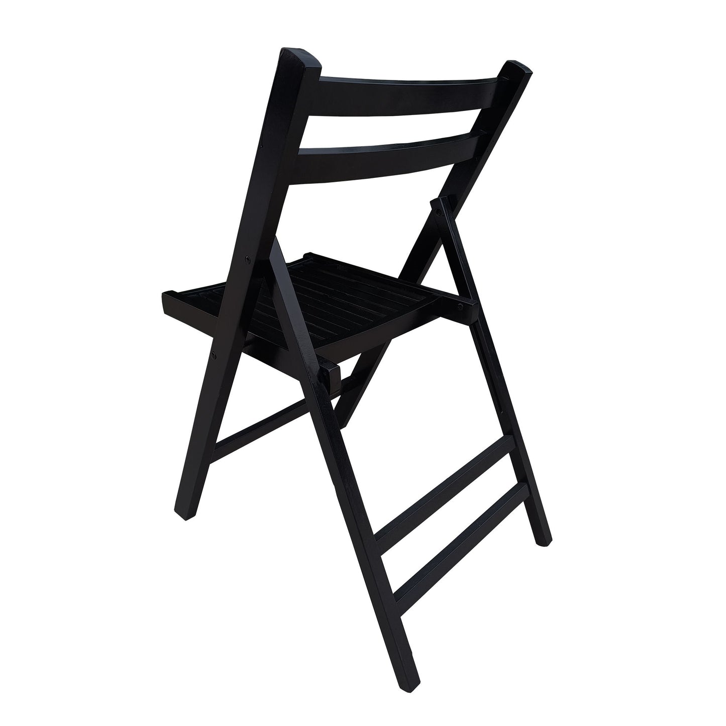 Folding Special Event Chairs, Foldable Style (Set of 4) - Black
