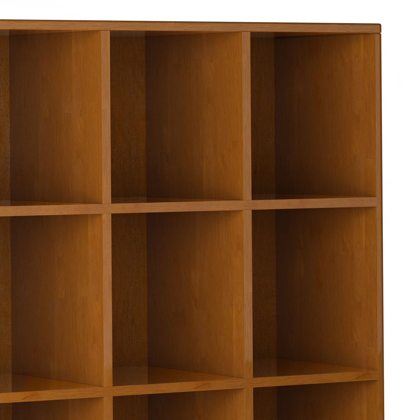 Harper - Cube Storage With Drawers - Teak Brown