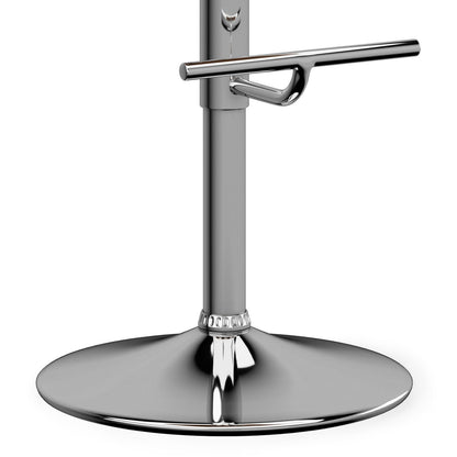 Amery - Adjustable Swivel Bar Stool - Charcoal Gray