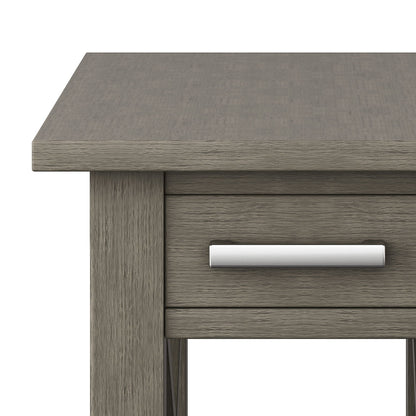 Kitchener - Narrow Side Table - Farmhouse Gray