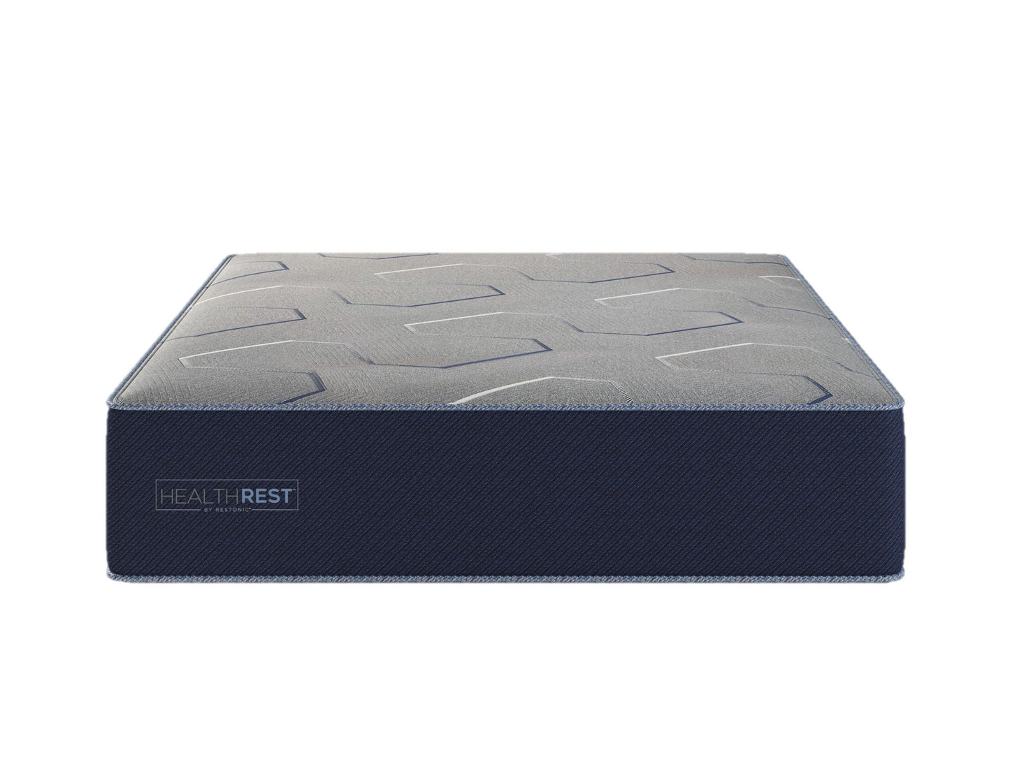 HealthRest - Queen PolarBreeze Plush - Navy Blue