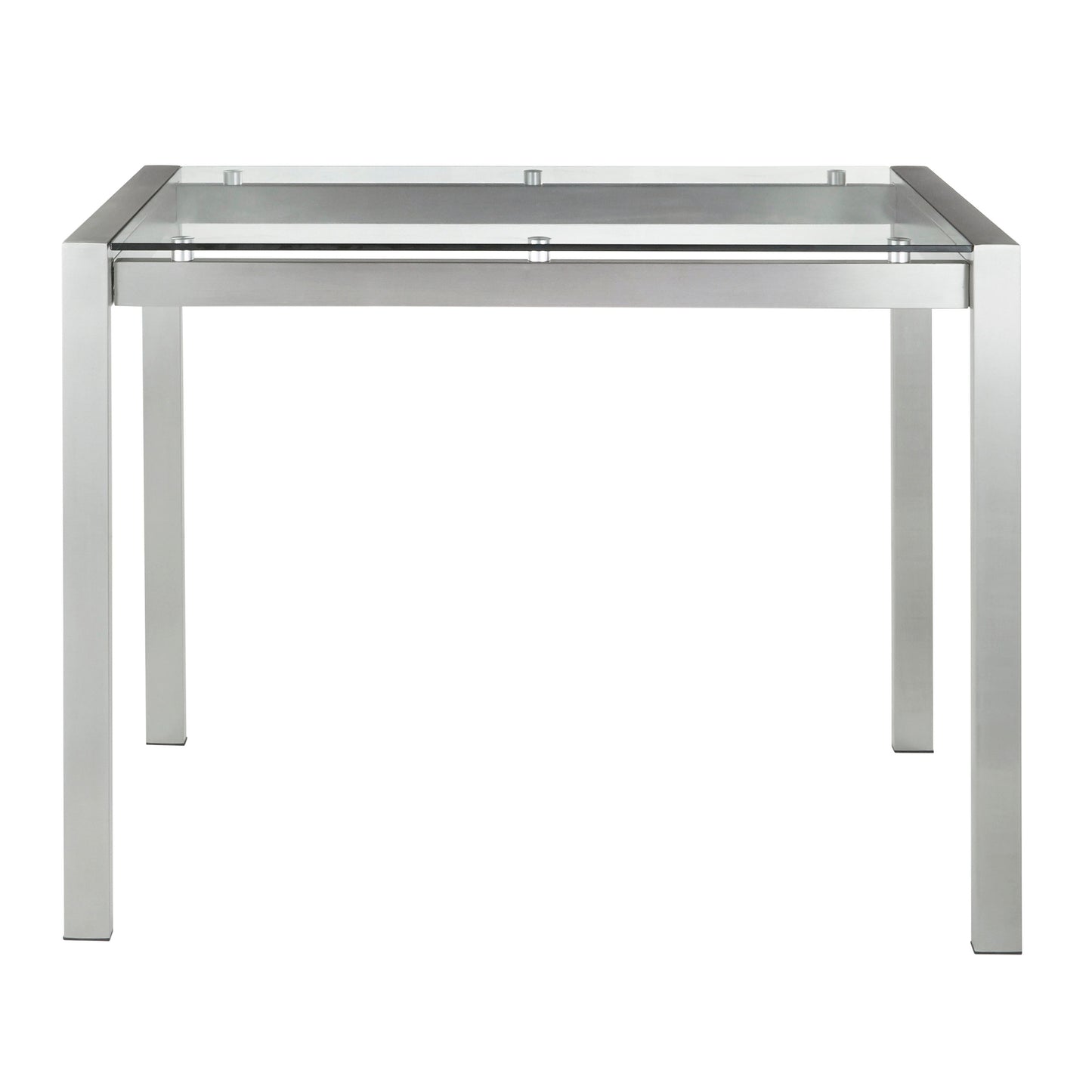 Fuji - Contemporary Counter Table - Clear