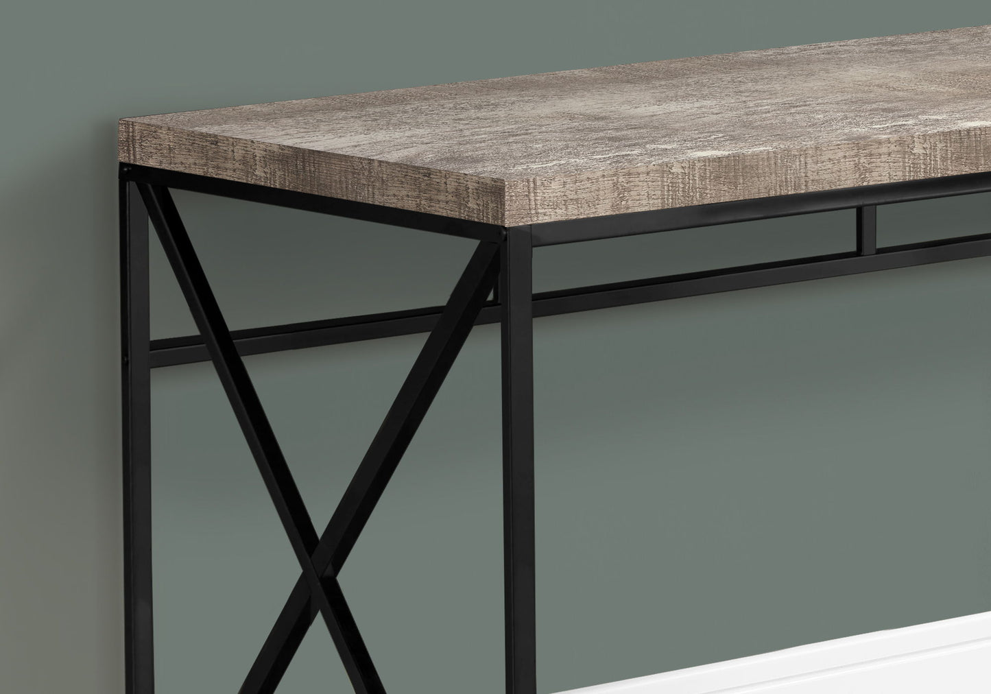 Computer Desk For Home Office, Laptop, Versatile Design - Taupe
