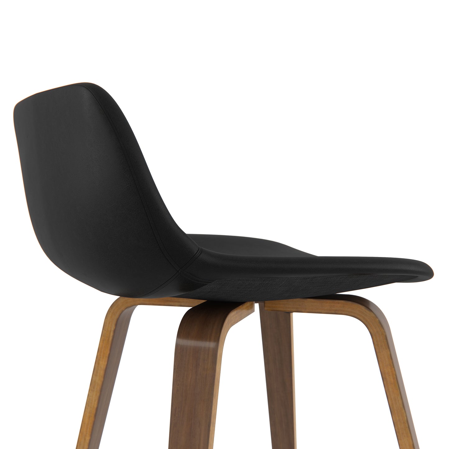 Randolph - Bentwood Counter / Bar Height Stool (Set of 2) - Black