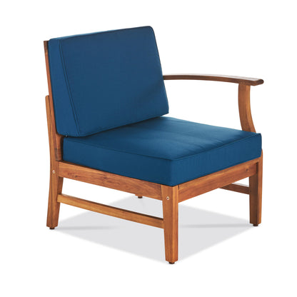 Perla - 6 Pieces Sofa Set - Blue
