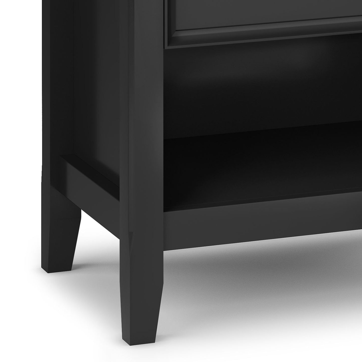 Amherst - Bedside Table - Black