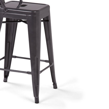 Rayne - Counter Height Stool (Set of 2) - Gray