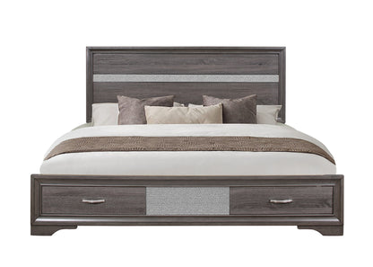 Ryder - Sparkle Full Bed - Gray