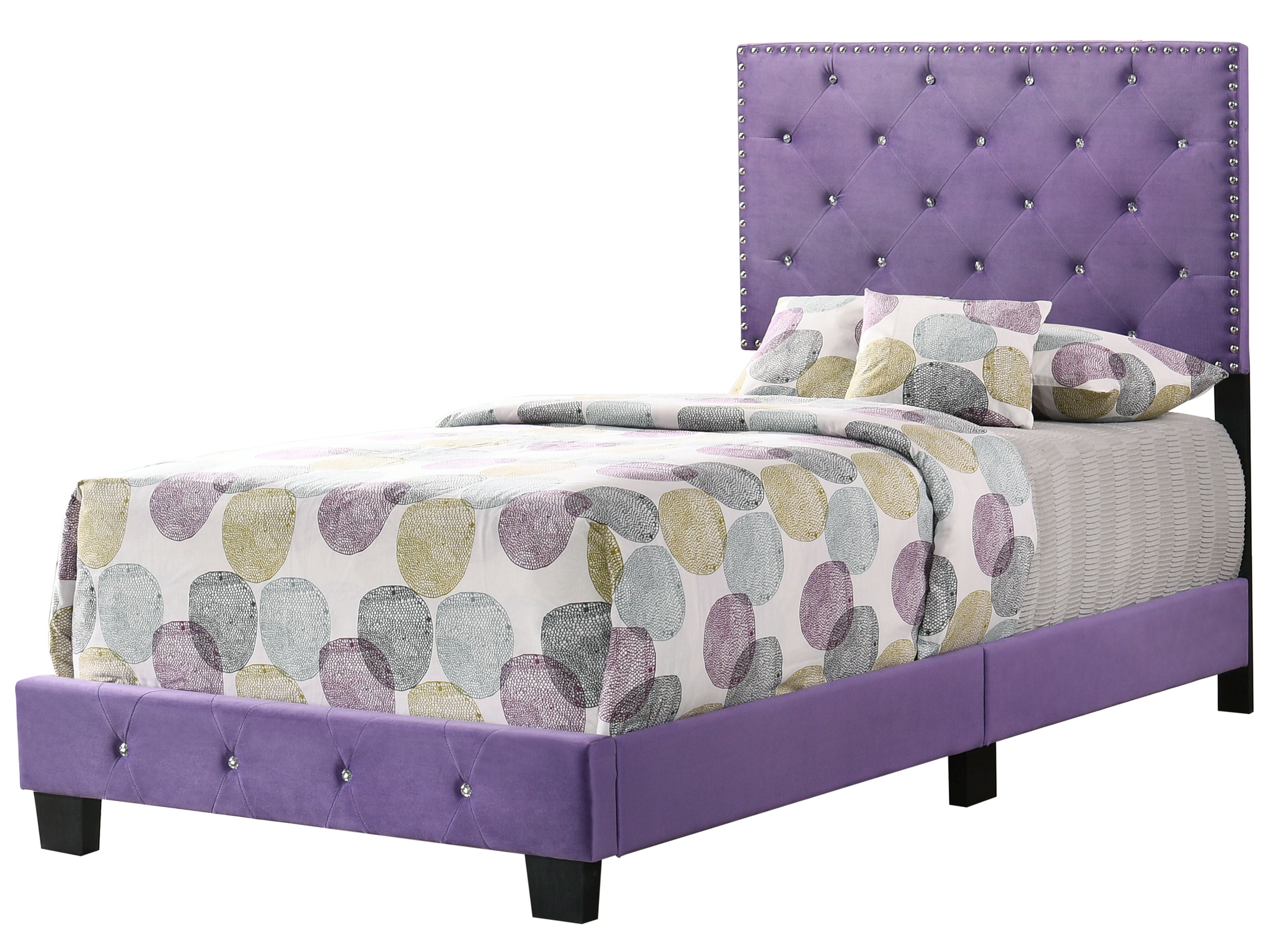 Suffolk - Twin Bed - Purple