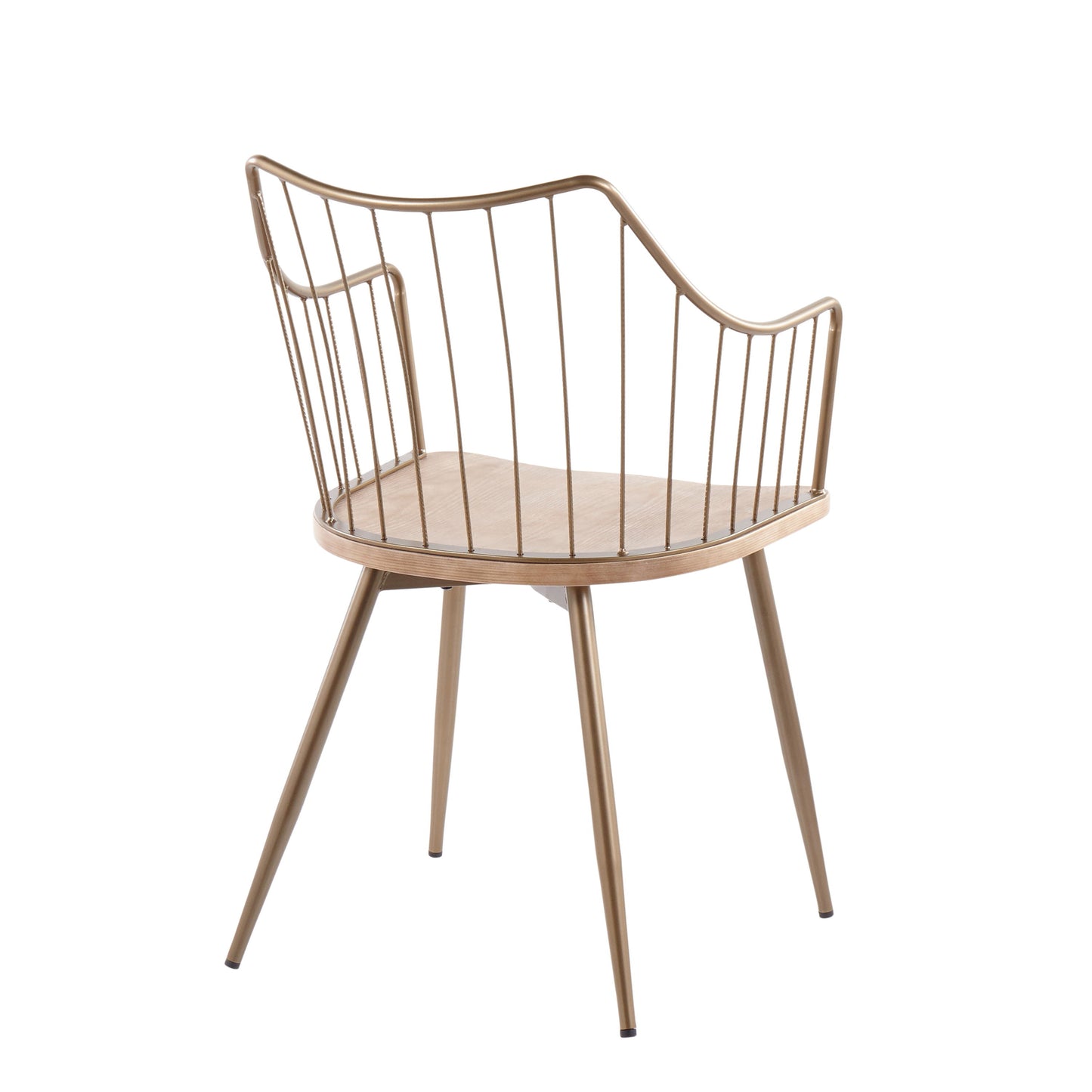 Winston - Farmhouse Chair - Antique Copper / White Washed