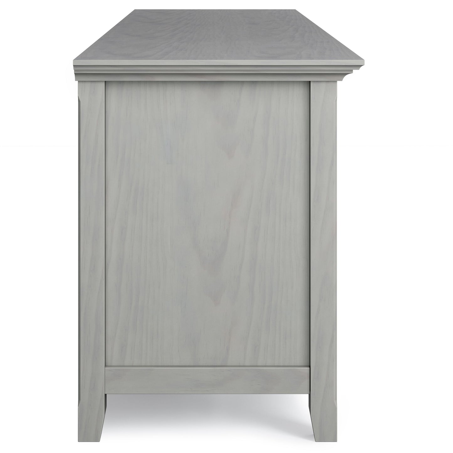 Amherst - Wide TV Media Stand - Fog Gray