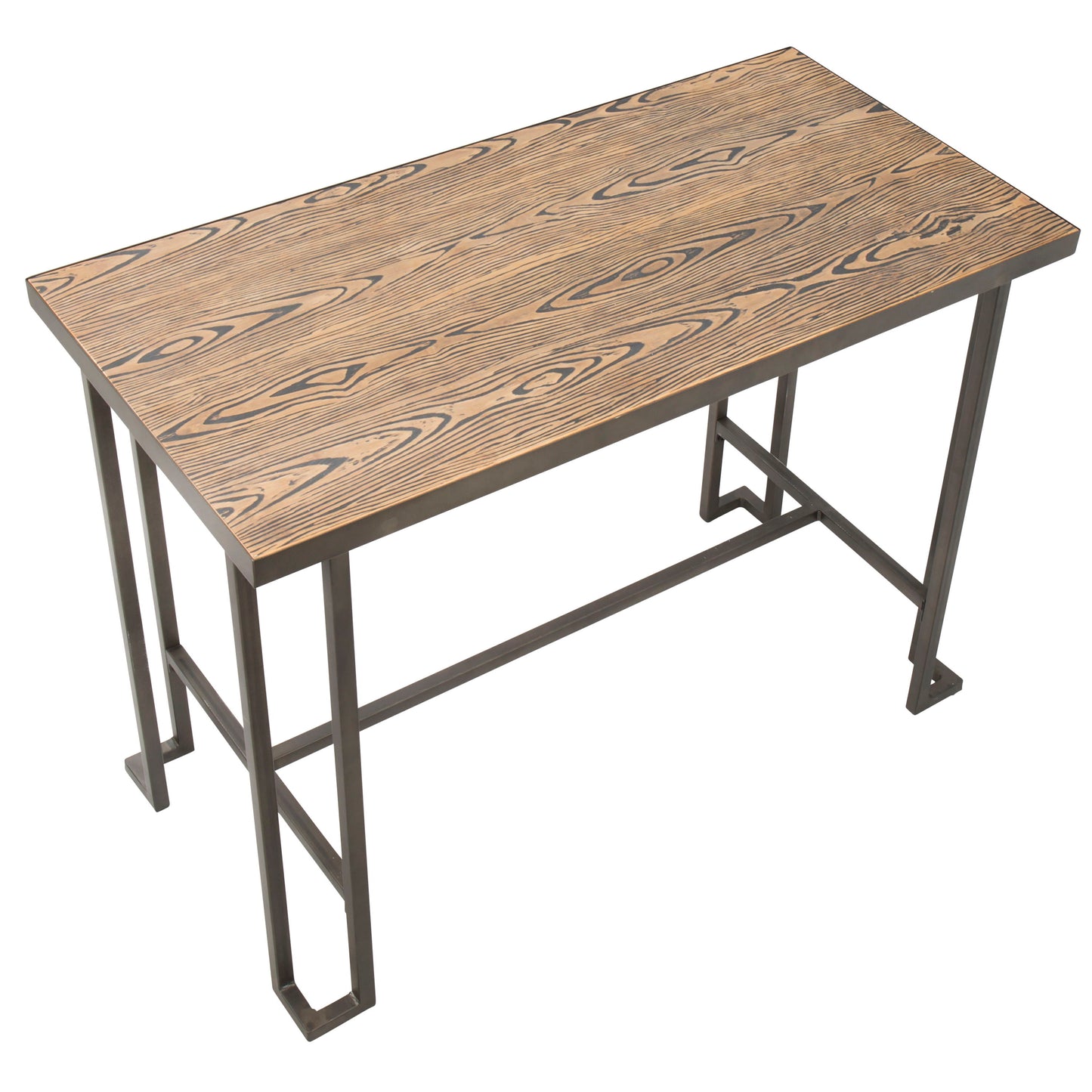 Roman - Industrial Counter Table - Brown