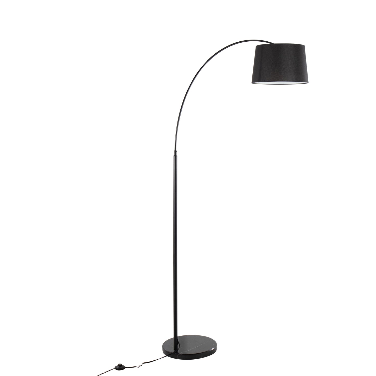 March - Contemporary Floor Lamp - Black