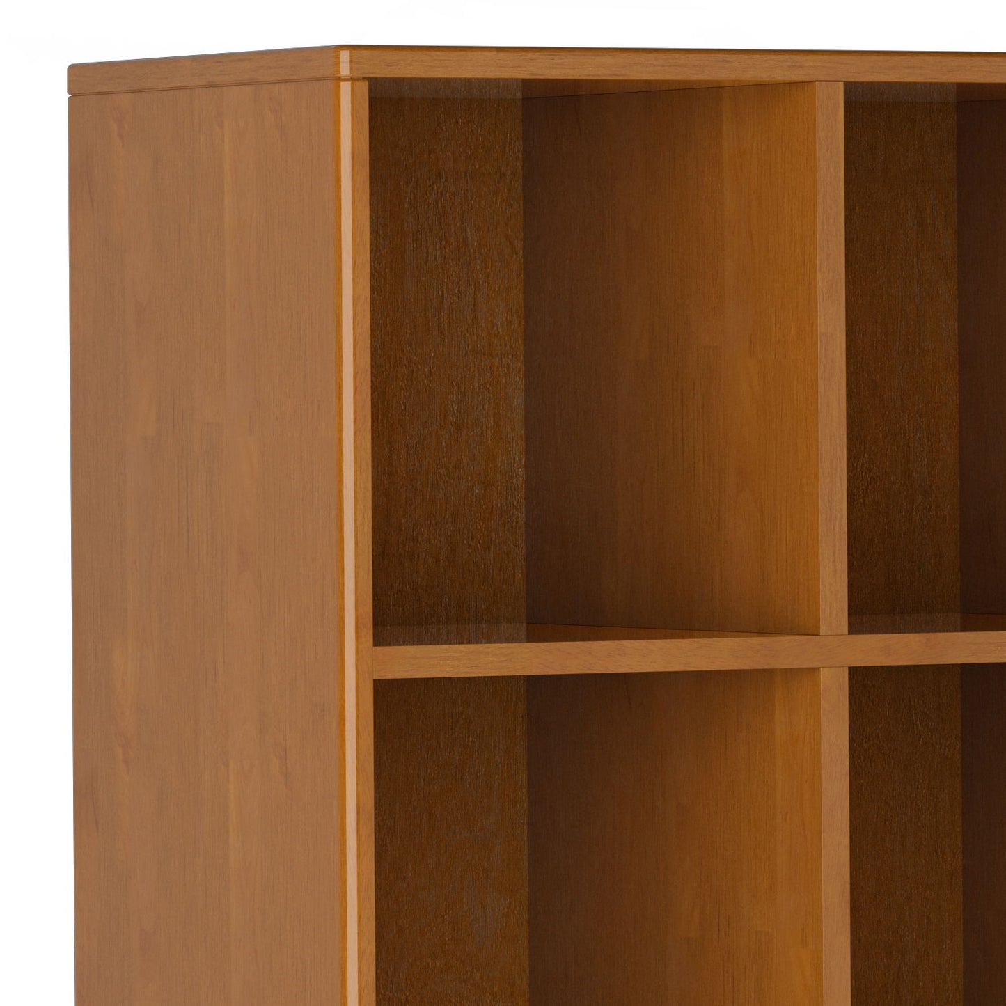 Harper - Cube Storage With Drawers - Teak Brown