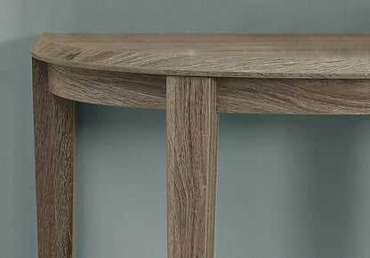 Accent Console Table For Entryway, Contemporary And Modern - Taupe