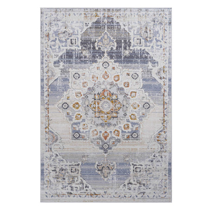 Payas - 2' X 3' Medallion Area Rug - Cream / Gold