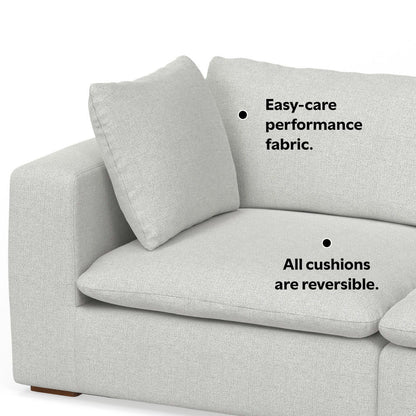 Jasmine - 2 Seater Sofa - Gray