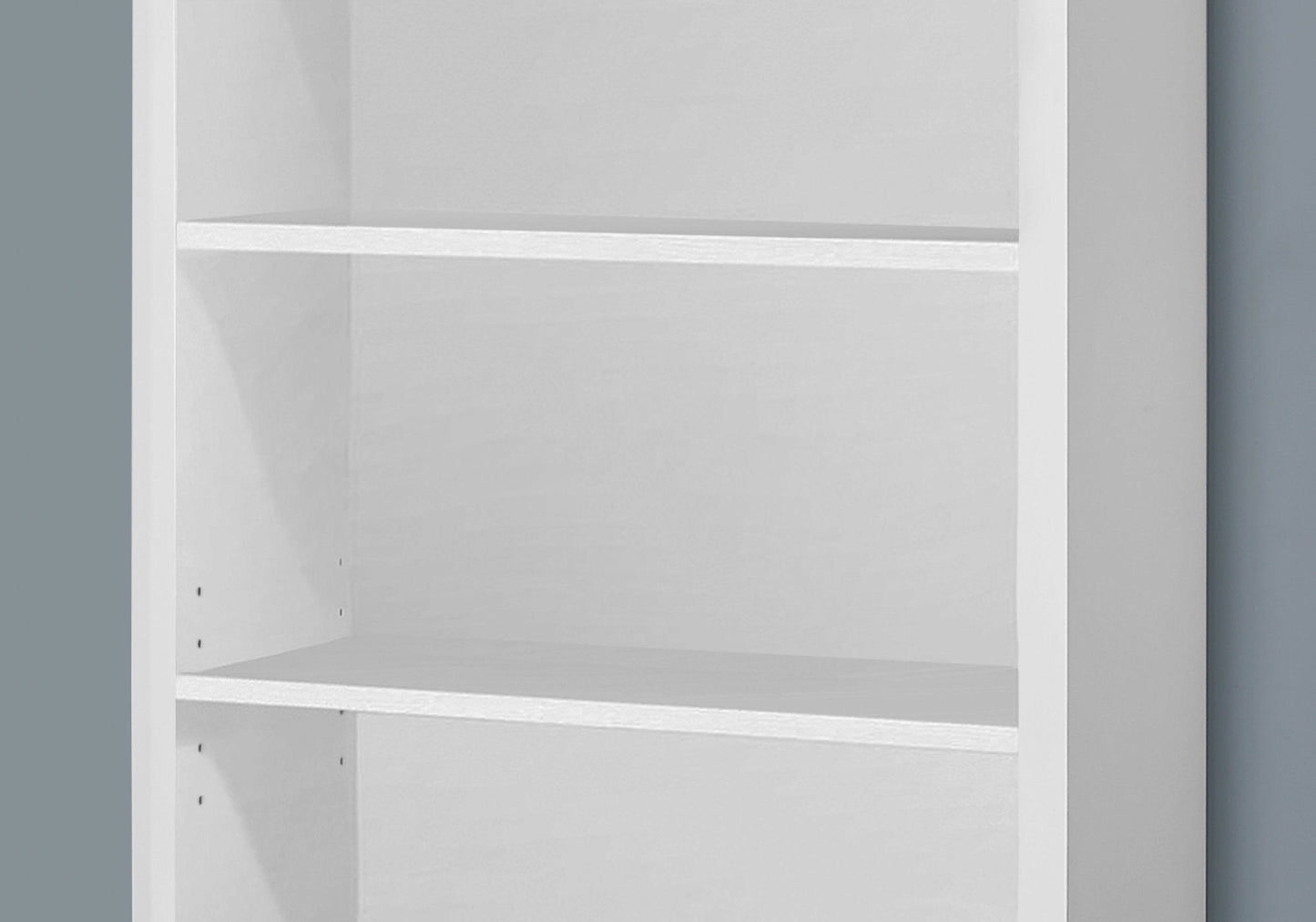 5 Tier, Bookshelf, Bookcase, Etagere, For Office, Contemporary & Modern - White