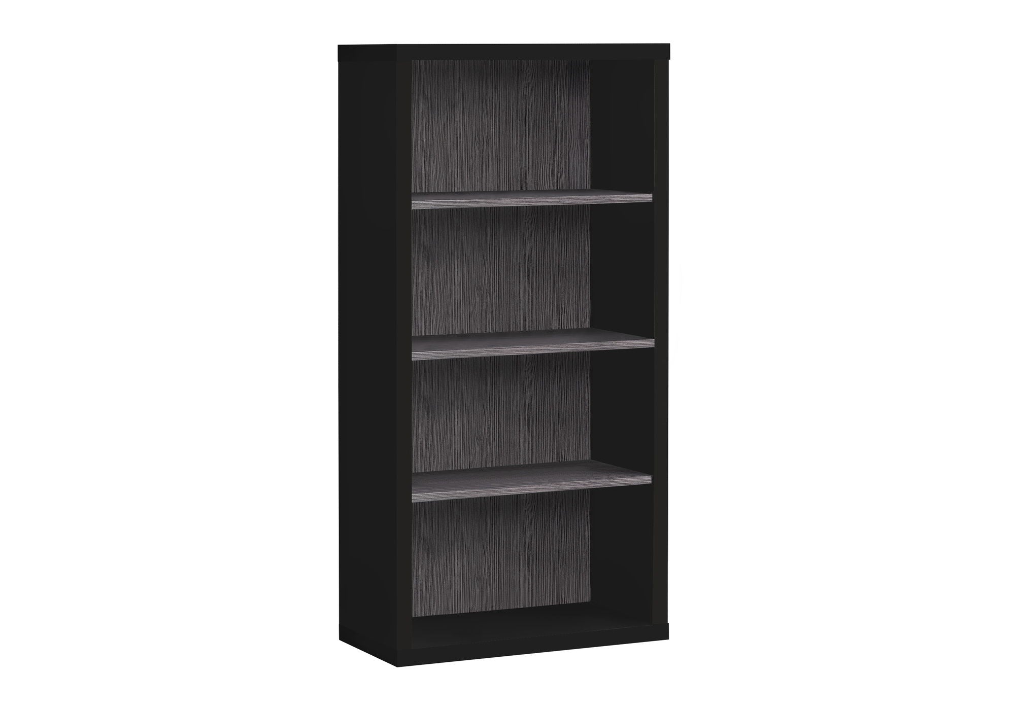 Bookshelf, Bookcase, Etagere, 5 Tier, For Office, Contemporary & Modern - Black