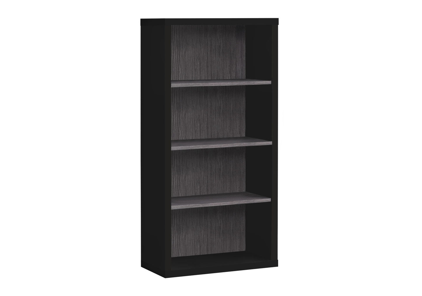 Bookshelf, Bookcase, Etagere, 5 Tier, For Office, Contemporary & Modern - Black