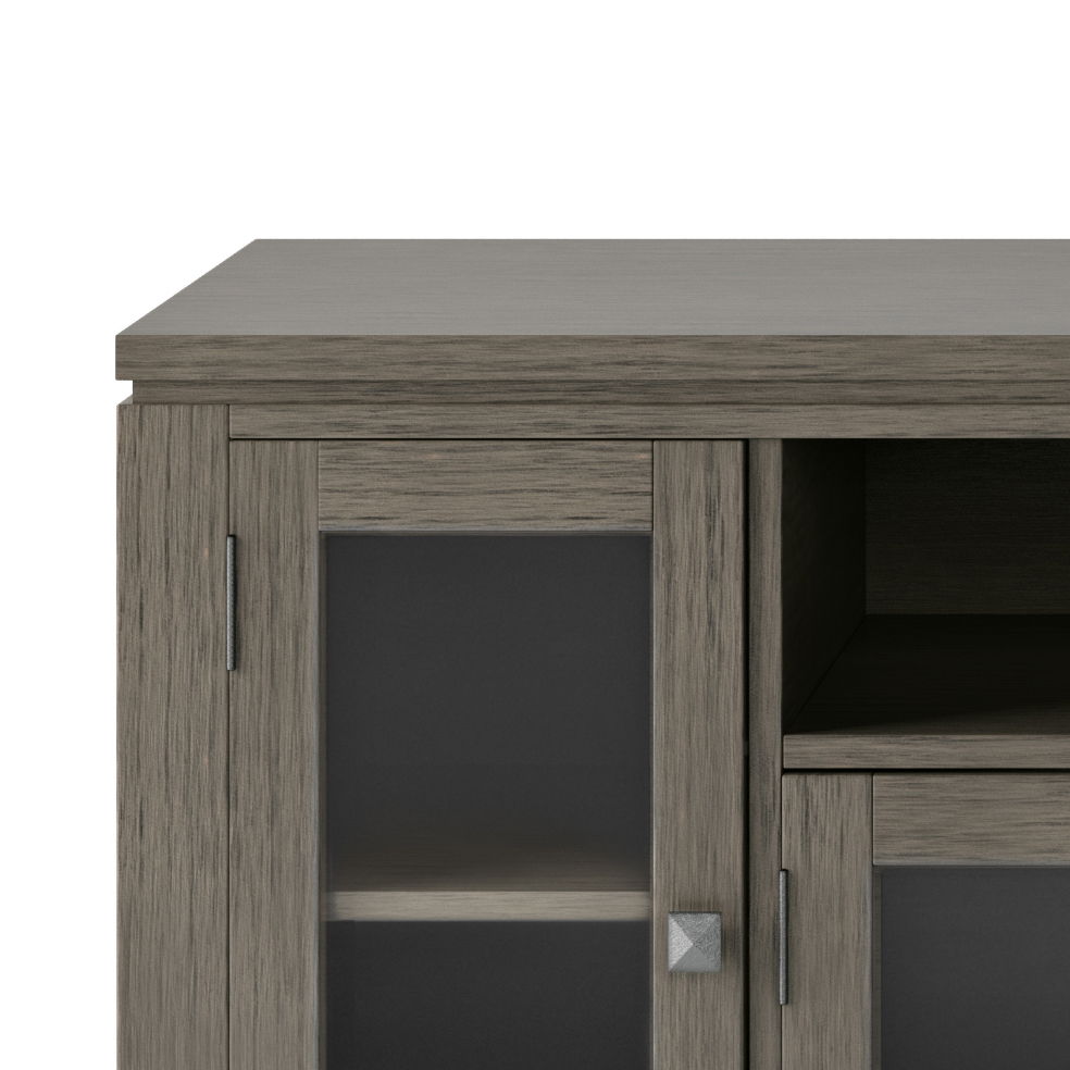 Cosmopolitan - Wide TV Media Stand - Farmhouse Gray