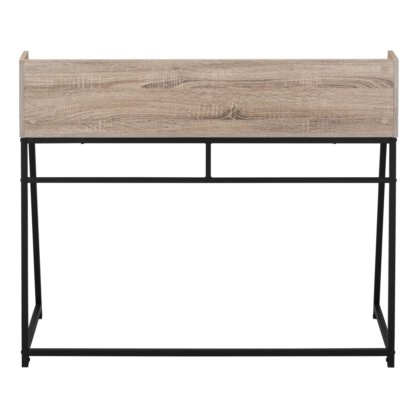 Computer Desk For Home Office, Laptop, Storage Shelves, Contemporary & Modern - Taupe