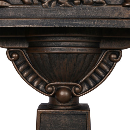 Cast Aluminum Mail Box, Postal Box, Mailbox - Bronze