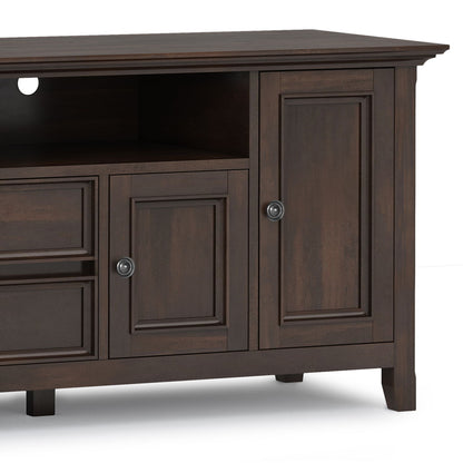Amherst - Wide TV Media Stand - Brunette Brown