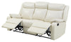 Double Reclining Sofa - Pearl