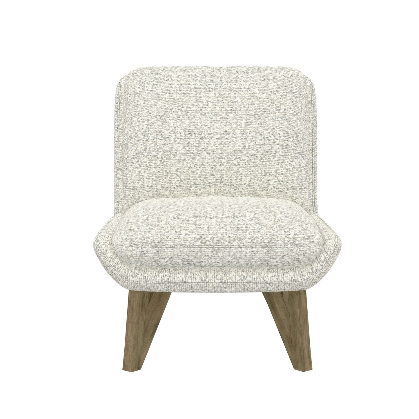 Emerse - Armless Accent Chair - White