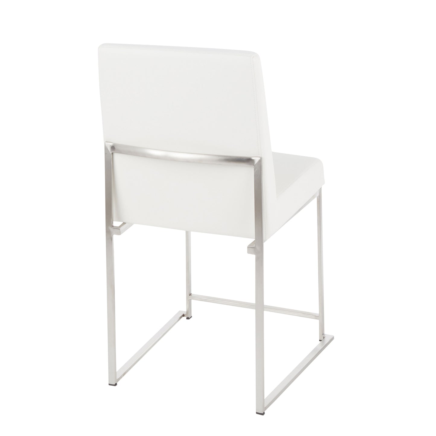 Fuji - Contemporary High Back Dining Chair (Set of 2) - White