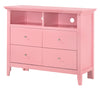 Charming TV Media Chest - Pink