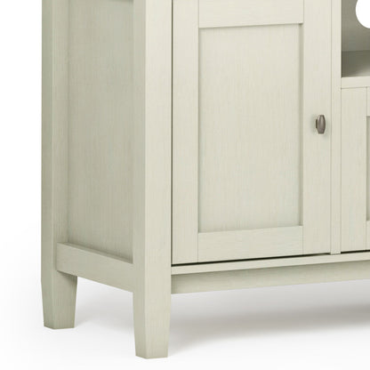 Warm Shaker - TV Media Stand - Antique White