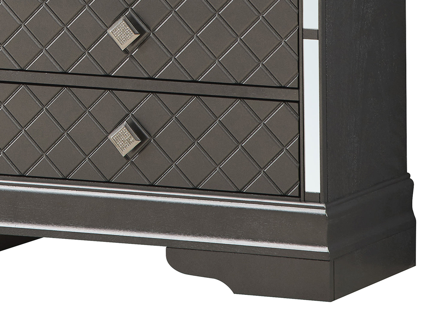 Verona - Dresser - Metalic Black