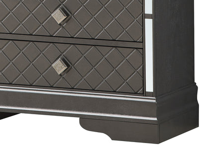 Verona - Dresser - Metalic Black