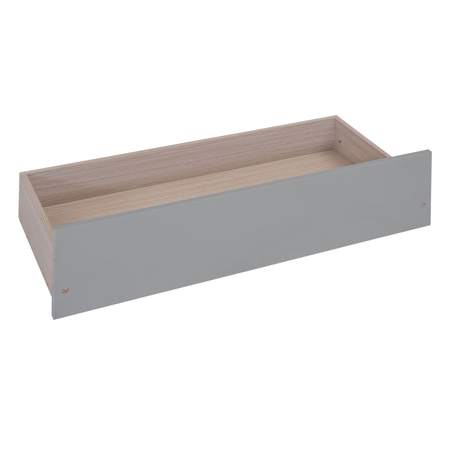 Full Size House Bed With 2 Drawers - Gray