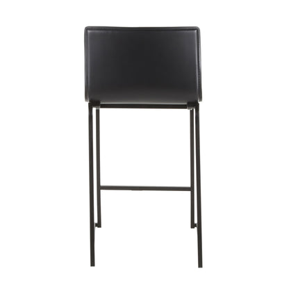 Mara - Contemporary, Counter Stool (Set of 2) - Black