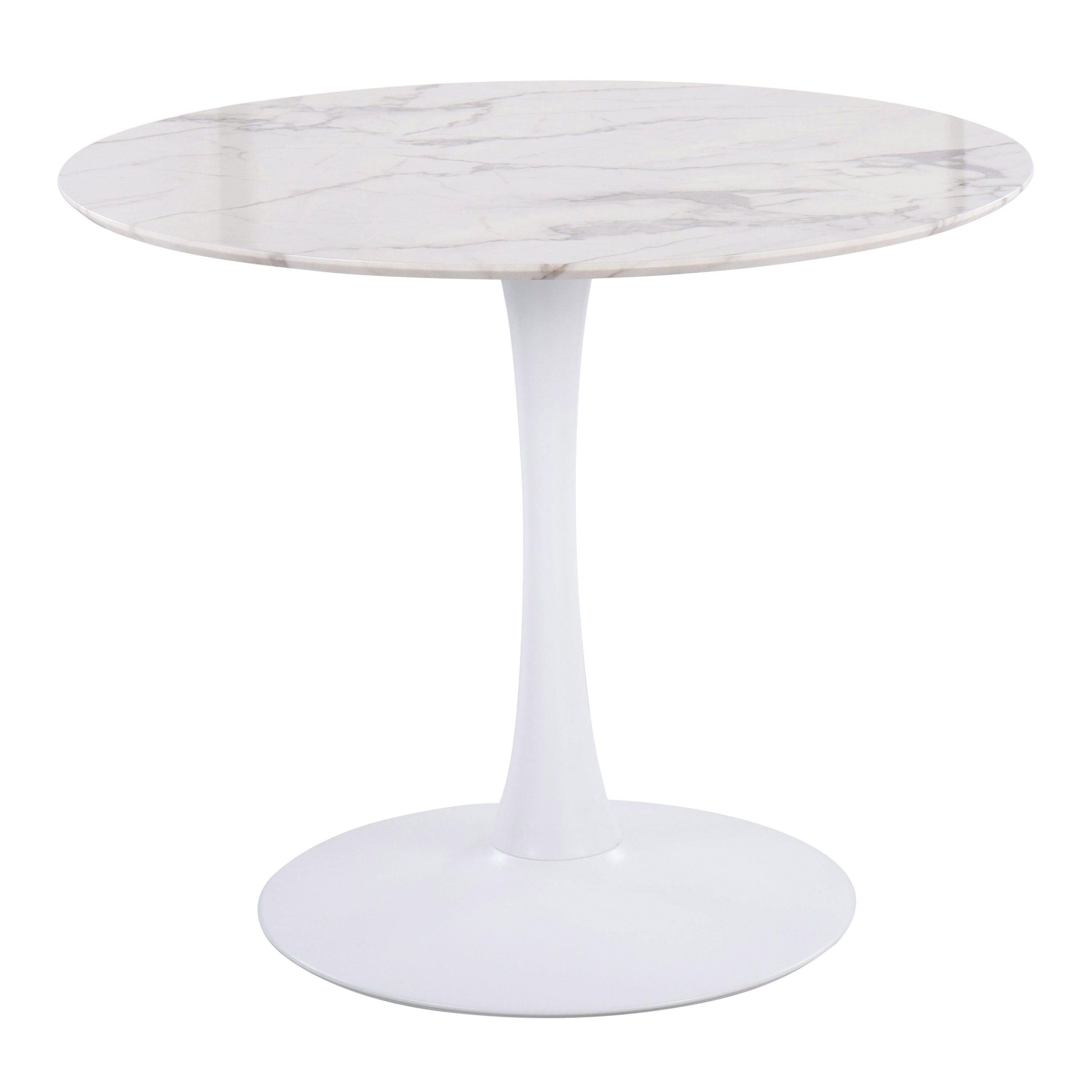 Pebble - Modern Table - White