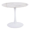 Pebble - Modern Table - White