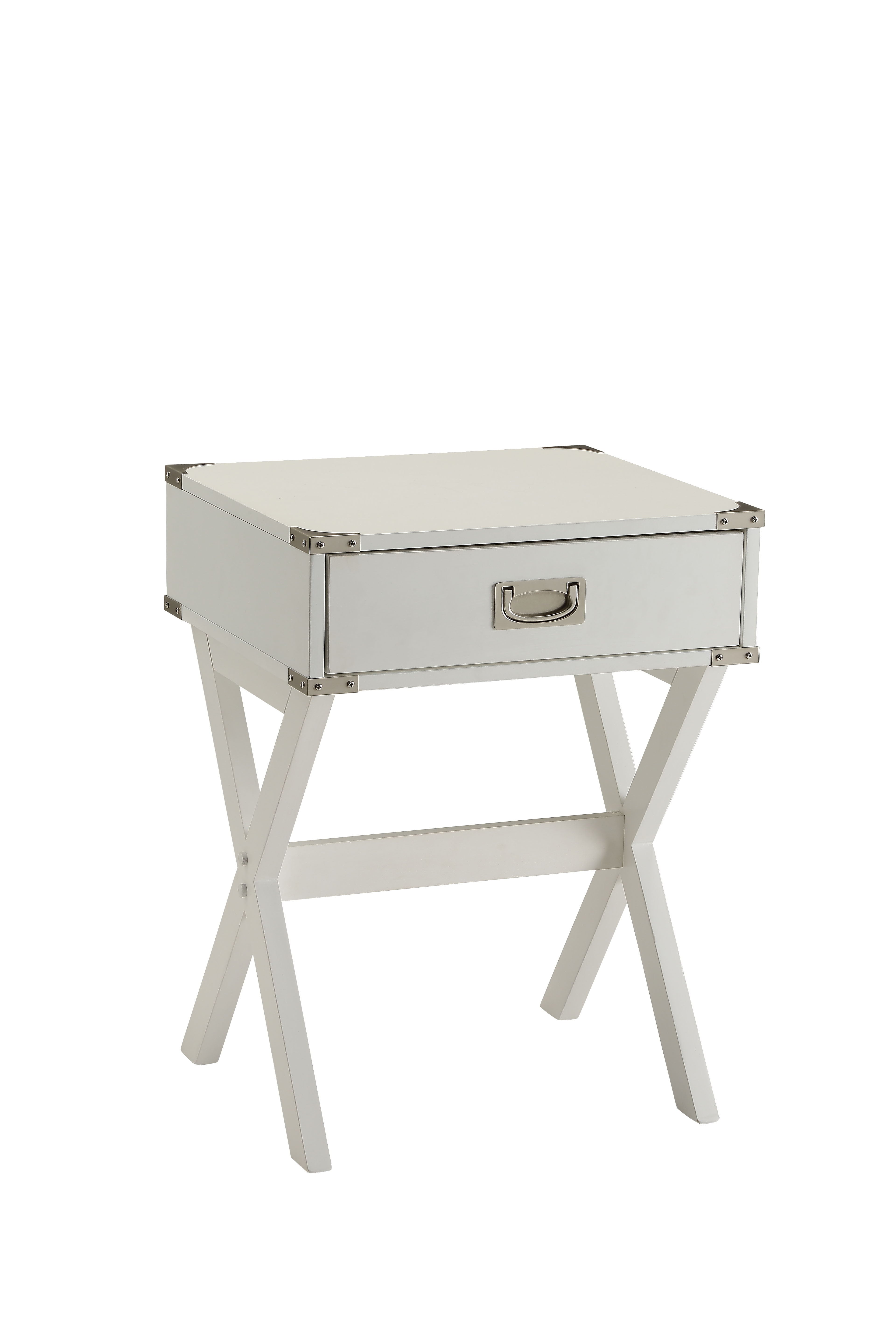 Babs - Accent Table - White