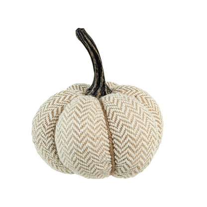 Weighted Pumpkin / Pattern (Set of 3) - Cream
