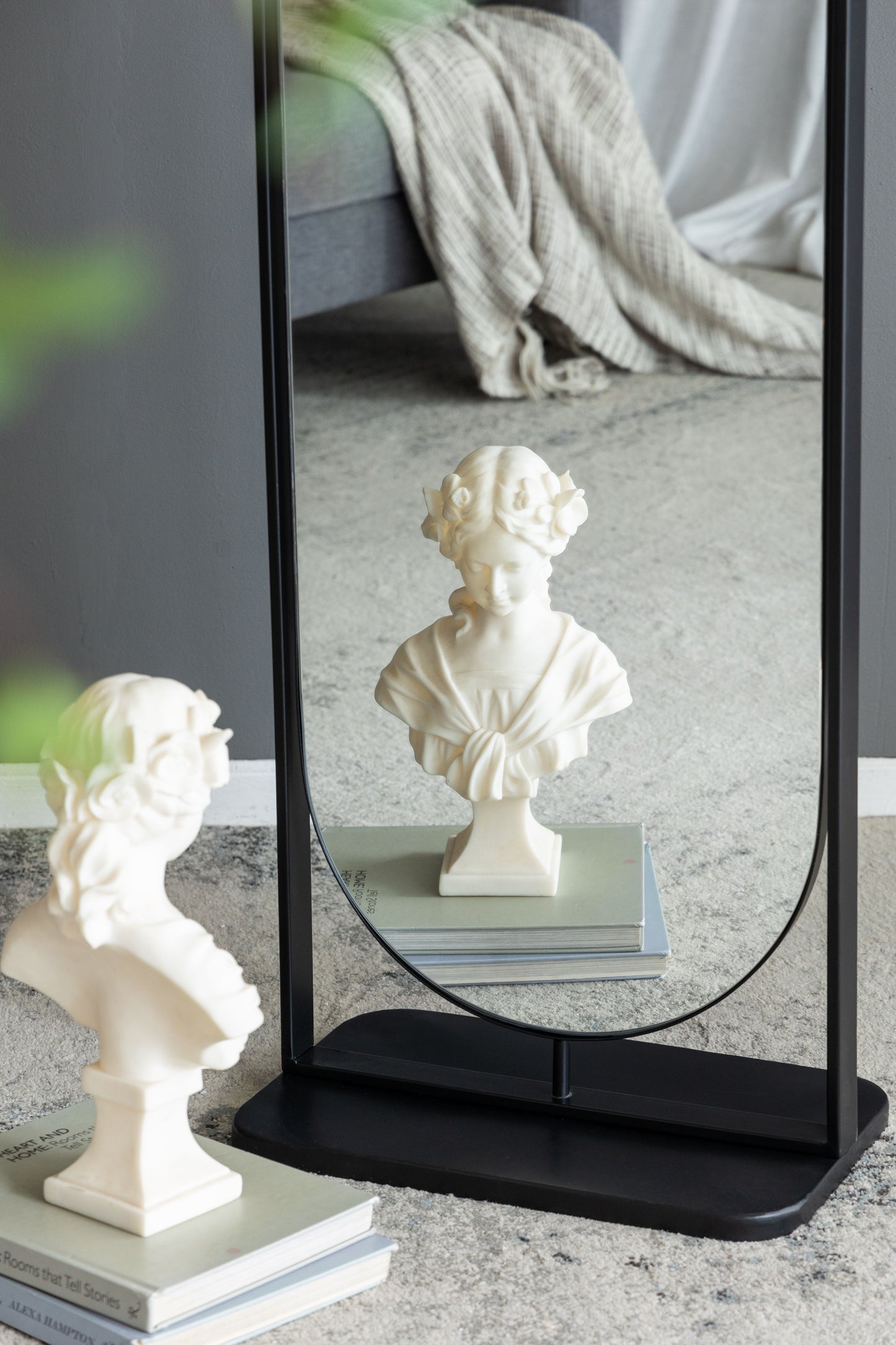 Full Length Standing Mirror, 360ÔøΩÔøΩÔøΩÔøΩÔøΩÔøΩÔøΩÔøΩÔøΩÔøΩÔøΩÔøΩÔøΩÔøΩÔøΩ Swivel Floor Mirror For Bedroom - Black