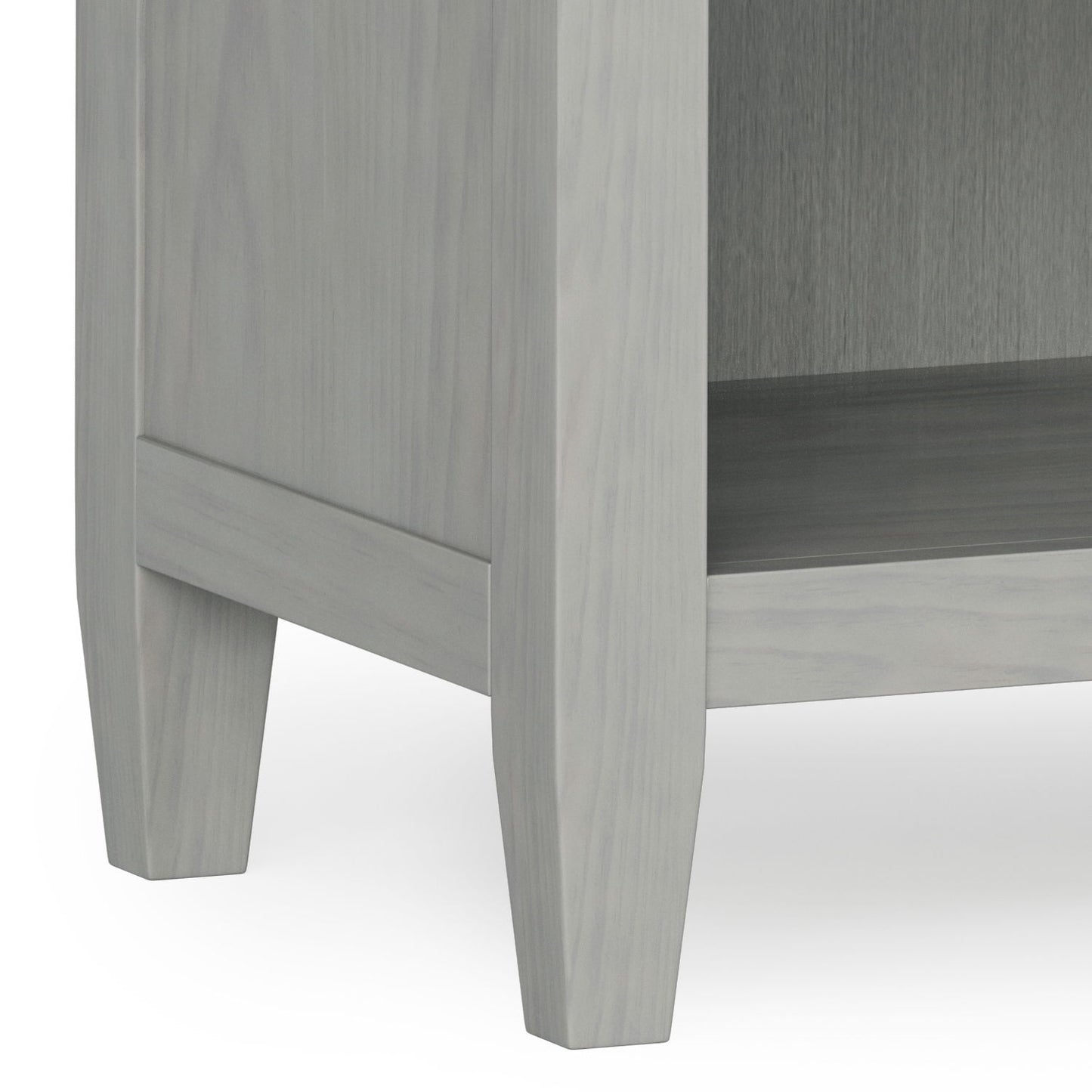 Carlton - Bedside Table - Fog Gray