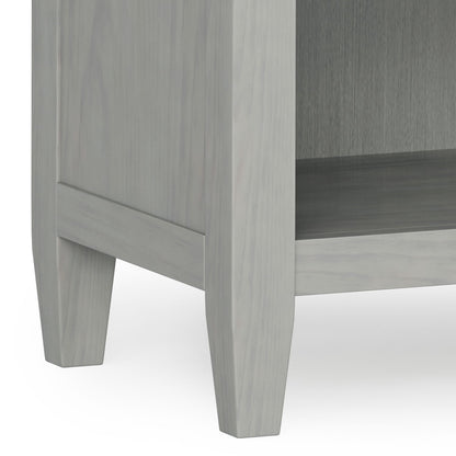 Carlton - Bedside Table - Fog Gray