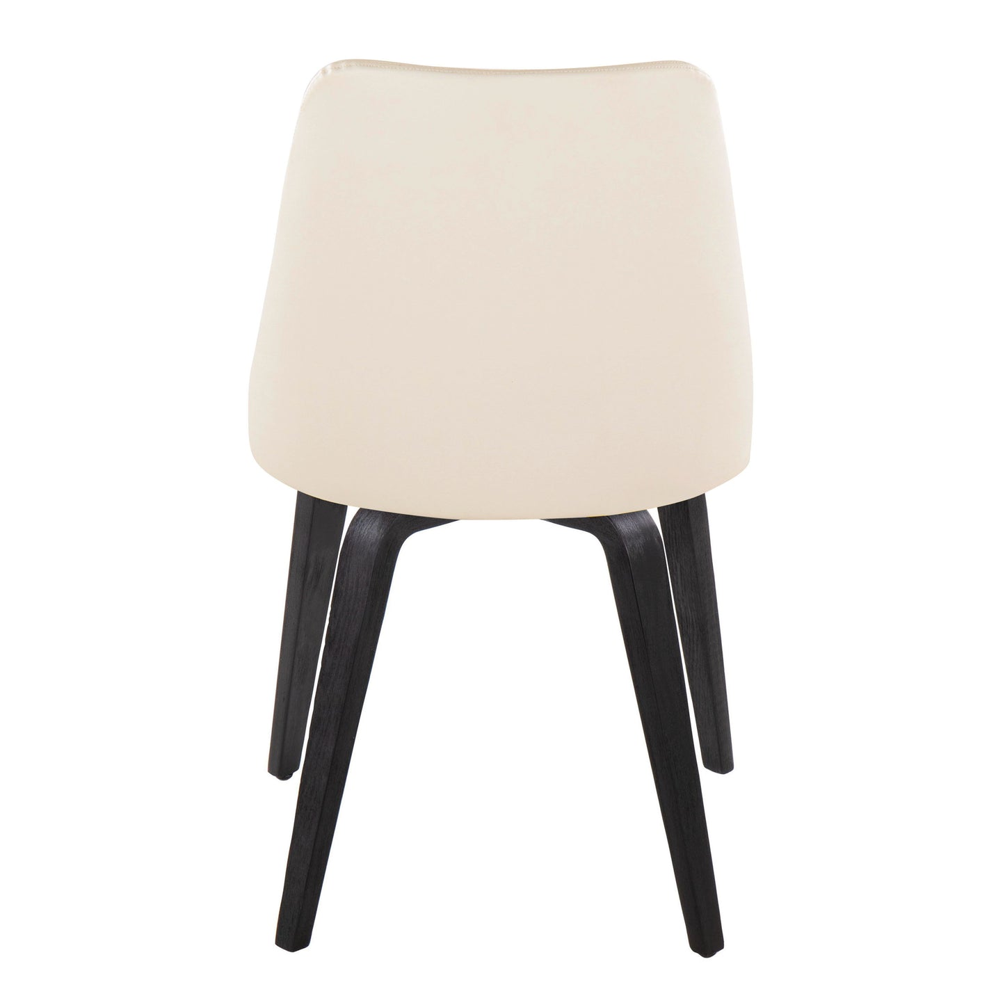 Giovanni - Contemporary / Dining Chair (Set of 2) - Black / Cream
