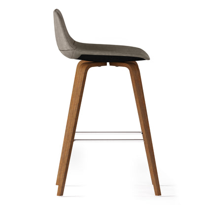 Randolph - Bentwood Counter / Bar Height Stool (Set of 2) - Gray
