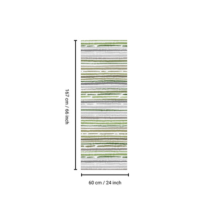 Sphinx - Indoor & Outdoor Washable Non - Slip Runner Rug - Beige Multi / Green Multi