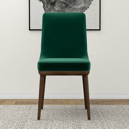 Kate - Mid-Century Modern Dining Chair (Set of 2) - Fabric - Multi